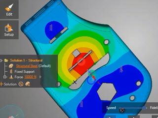 ΧͨANSYS Discovery LiveʵĳӵơʵʱƴƵ