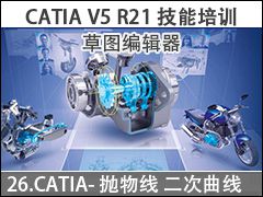 26.CATIA-������ �������� - ��ͼ�༭�� CATIA V5 R21������ѵ