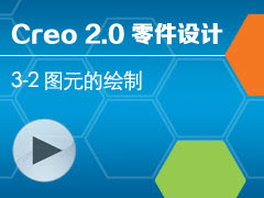 3-2 ͼԪĻ [Creo 2.0 ȫƵ̳ - ]