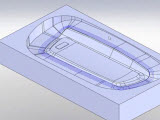 SolidCAM HSS_Parallel_To_Curve